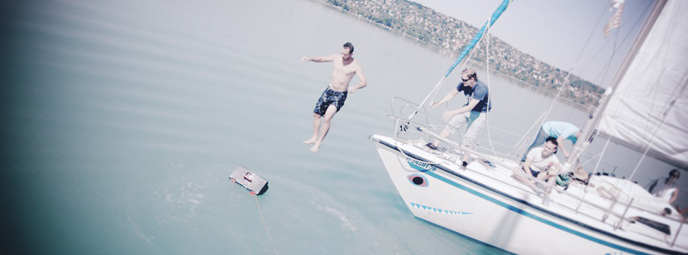 Kappseiling på Balaton!