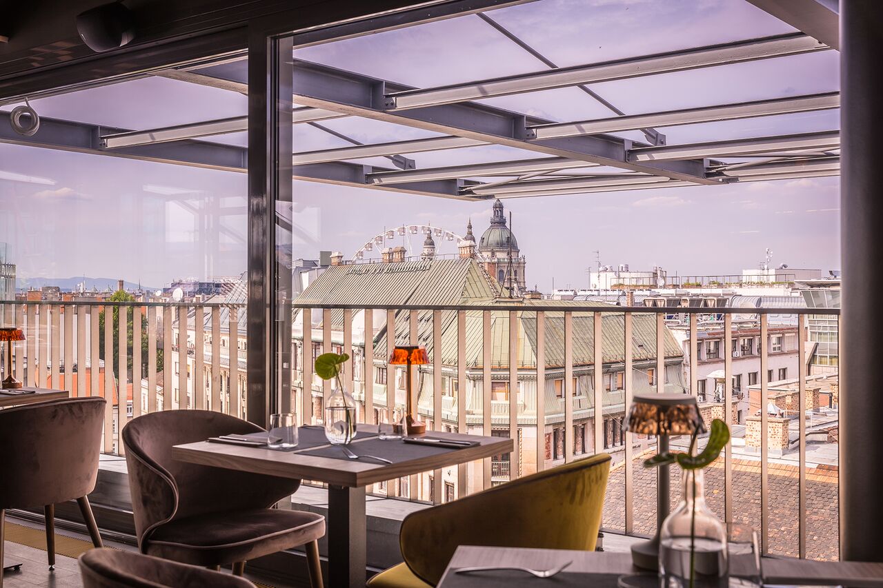 Takterrasser bør besøke i Budapest